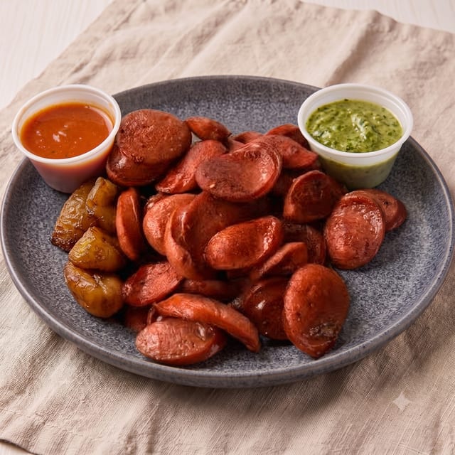 Mix of Sausage Plate.